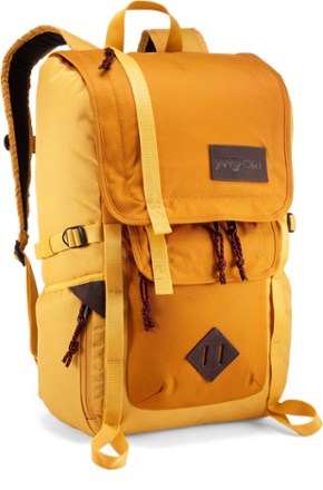 light yellow jansport backpack