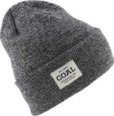 Coal Headwear THE STANLEY Unisex Acrylic Cuffed Beanie Black NEW 