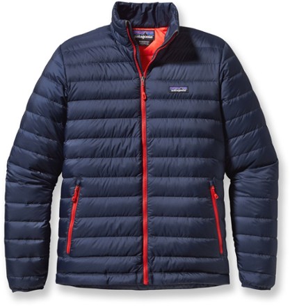patagonia red down jacket