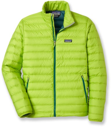 patagonia down sweater green