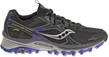 saucony xodus 5.0 gtx trail running shoes mens