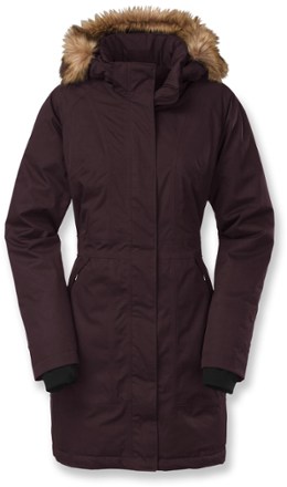 north face down jacket women's long