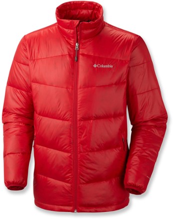 columbia men's gold 650 turbodown hooded down jacket