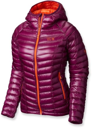 mountain hardwear women's ghost whisperer down hooded jacket