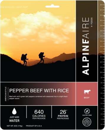 Pepper Beef with Rice - 2 Servings