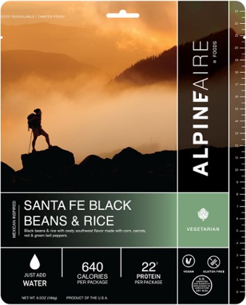 Alpineaire Foods Santa Fe Black Beans Rice 2 Servings Rei Co Op