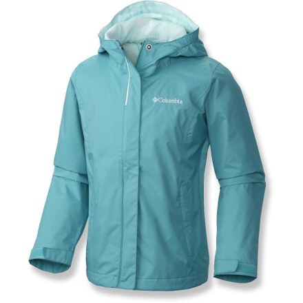 columbia girls rain jacket