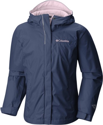 columbia rain jacket with fleece lining