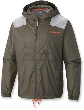 columbia men's flashback windbreaker