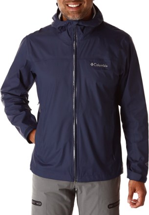 columbia evapouration rain jacket