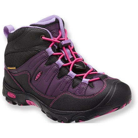 hiking boots purple