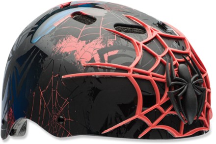 kids spiderman bike helmet