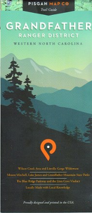 Pisgah Map Co Grandfather Ranger District Map REI Co-op
