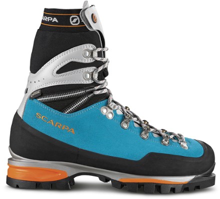 Below is the newest version of Scarpa Mont Blanc Pro GTX Mountaineering Boots - Women's