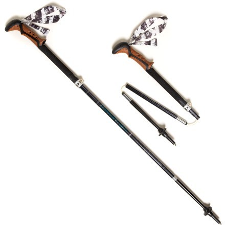 leki carbon ti trekking pole