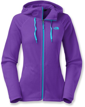 north face mezzaluna full zip hoodie