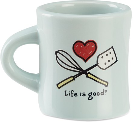 LOVE TO COOK ON SOFT BLUE