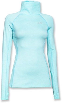 women's under armour cold gear mock turtleneck