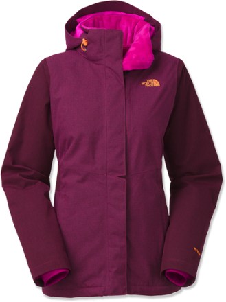 north face hyvent women's coat