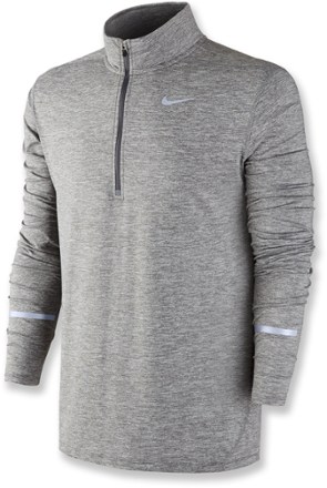 men's nike dri fit half zip pullover