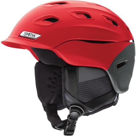 Red sales snow helmet