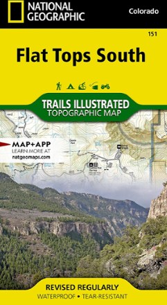 Flat Tops South Topographic Map