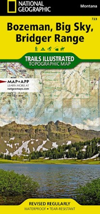 Bozeman, Big Sky, Bridger Range Topographic Map