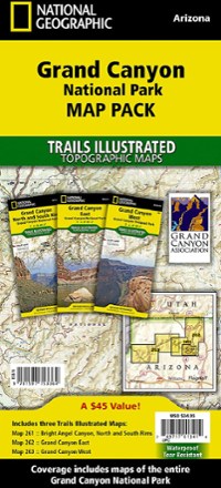 Grand Canyon National Park Topographic Map Pack