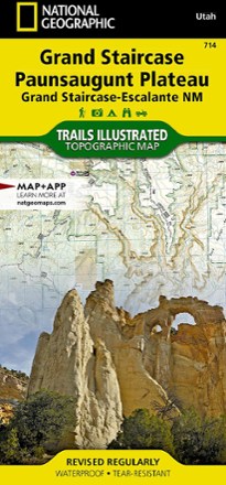 Grand Staircase / Paunsaugunt Plateau Topographic Map