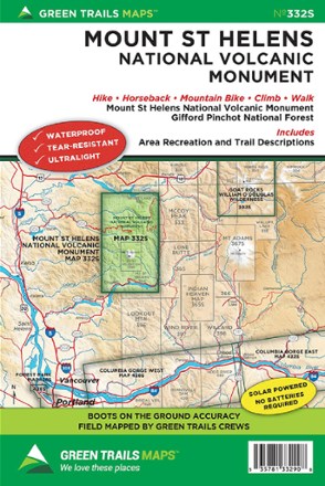 Map 332S - Mount St. Helens National Volcanic Monument