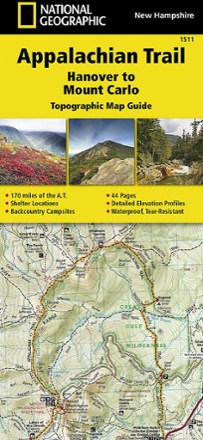 Appalachian Trail: Hanover to Mount Carlo Topographic Map Guide