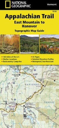 Appalachian Trail: East Mountain to Hanover Topographic Map Guide