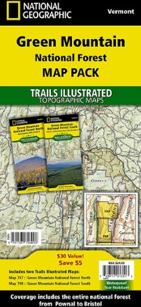 Green Mountain National Forest Topographic Map Pack