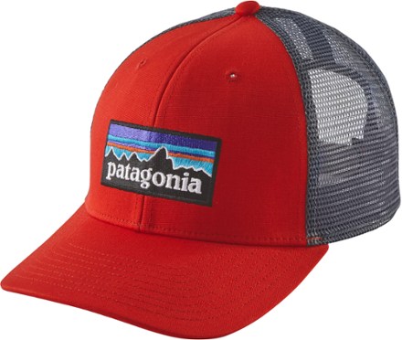 Patagonia P-6 Logo Trucker Hat (Nouveau Green) Cap