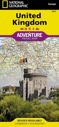 United Kingdom Adventure Travel Map