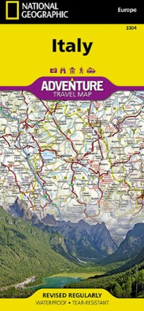 Italy Adventure Travel Map