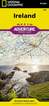 Ireland Adventure Travel Map