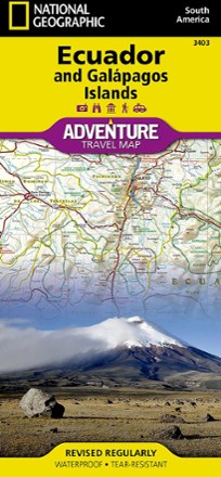 Ecuador and Galapagos Islands Adventure Travel Map