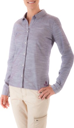 chambray shirt and khakis