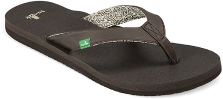 sanuk flip flops womens