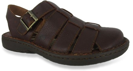 mens closed toe sandals