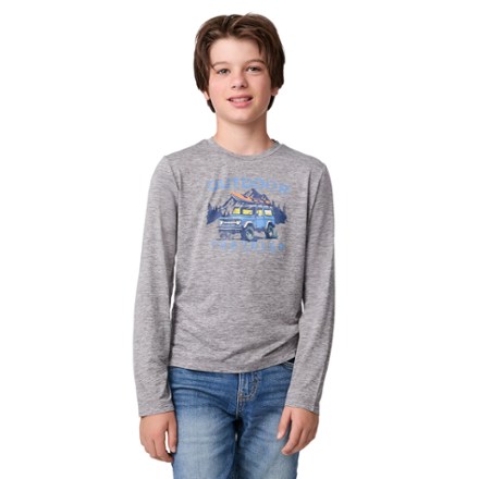 Free Country Long-Sleeve Graphic T-Shirt - Kids'