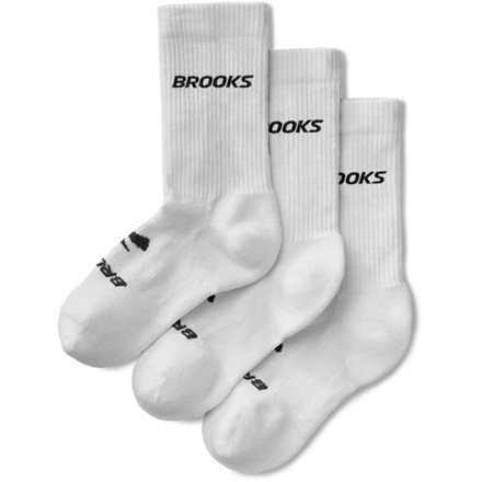Brooks Run-In Crew Socks - 3 Pairs