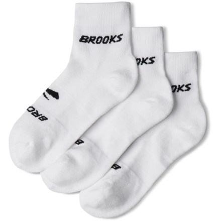Brooks Run-In Quarter Socks - 3 Pairs