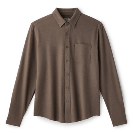 Rhone WFH Shirt Mushroom Brown / Large