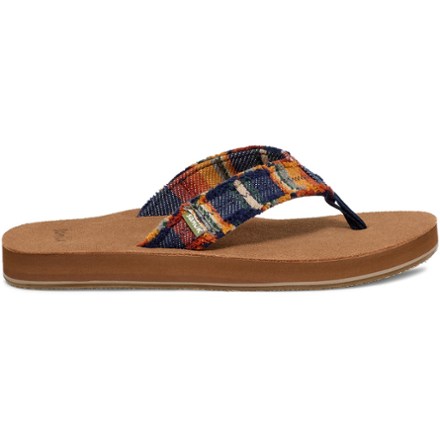 Sanuk Fraid Not Blanket Flip-Flops - Men's 0