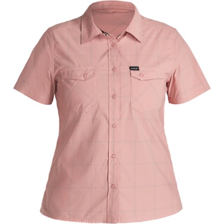 Chemise Randonnée Femme REI Co-op Manches Longues Relevables Nylon UPF40+ Bleu Clair Taille M