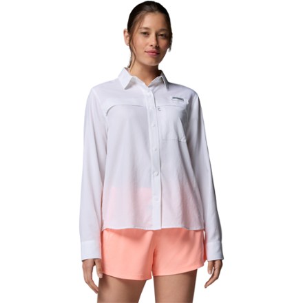 Columbia PFG Castback Woven Long-Sleeve Shirt - Women's 0