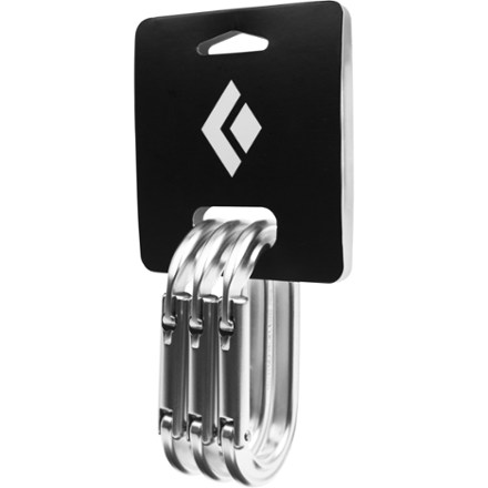 Black Diamond Oval Carabiner - Package of 3 | Co-op
