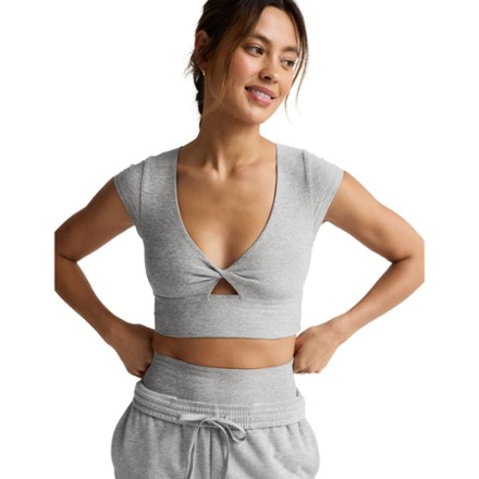 Beyond Yoga Spacedye Front Twist Crop Top - Women's | REI Co-op